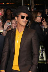 - 92.5 The Beat LOS ANGELES - NOV 14: Bruno Mars arrives at the "Twilight: Breaking Dawn Part 1" World Premiere at Nokia Theater at LA LIve on November 14, 2011 in Los Angeles, CA