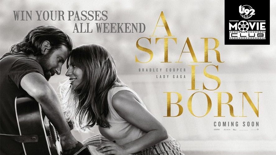 U92-AStarIsBorn(887x500)LP - 92.5 The Beat