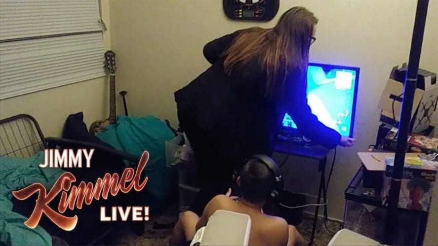 Jimmy Kimmel S Latest Youtube Challenge Involves Fortnite U92