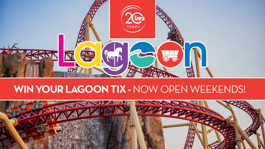 Win Tickets To Lagoon Now Open Weekends! U92