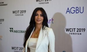 Armenia,,Yerevan:,08,October,2019,Us,Reality,Tv,Star,Kim - 92.5 The Beat