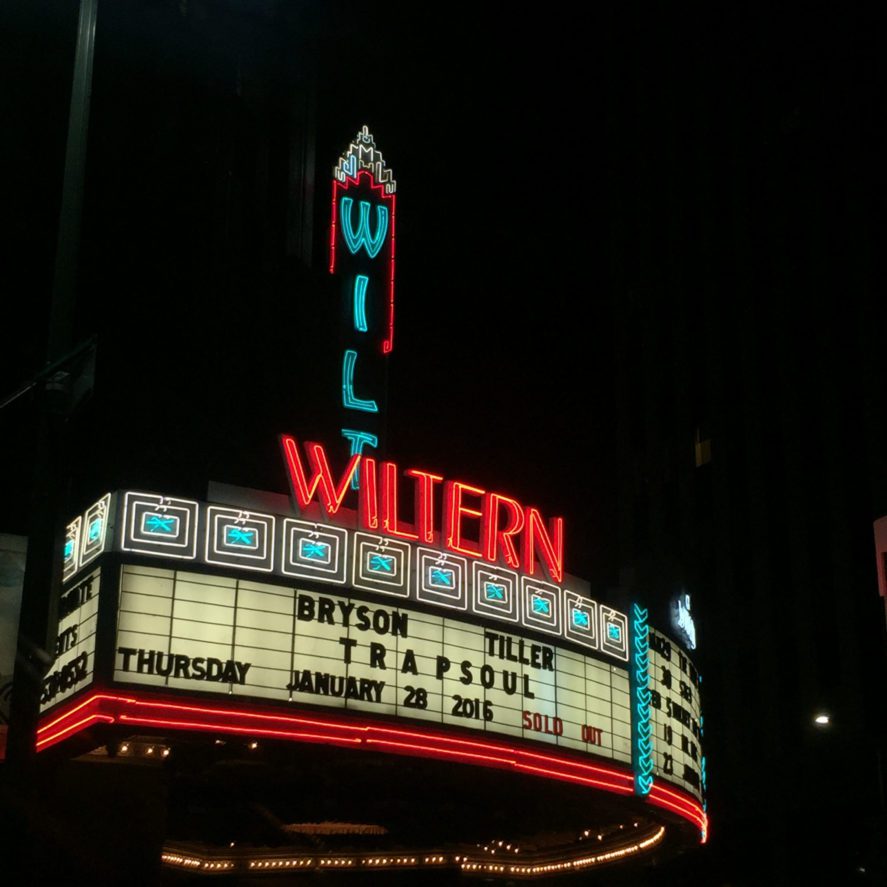 Los,Angeles,,Ca/usa,-,01/28/2016:,Bryson,Tiller,Live,In,Concert - 92.5 The Beat