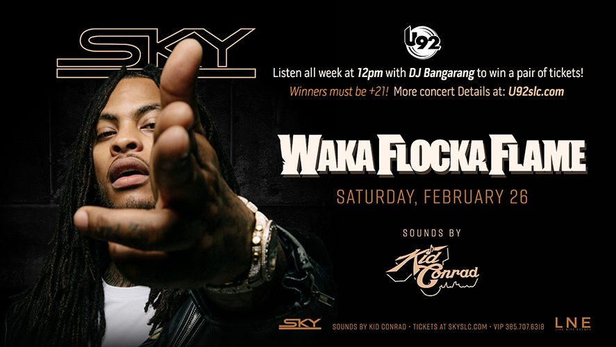 U92_WakaFlockaFlame(887x500)LP - 92.5 The Beat