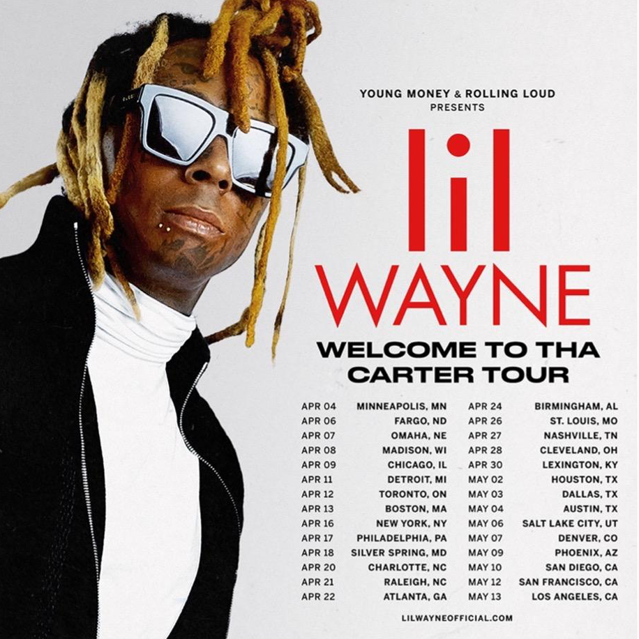 Lil Wanye "Welcome to Tha Carter Tour Admat