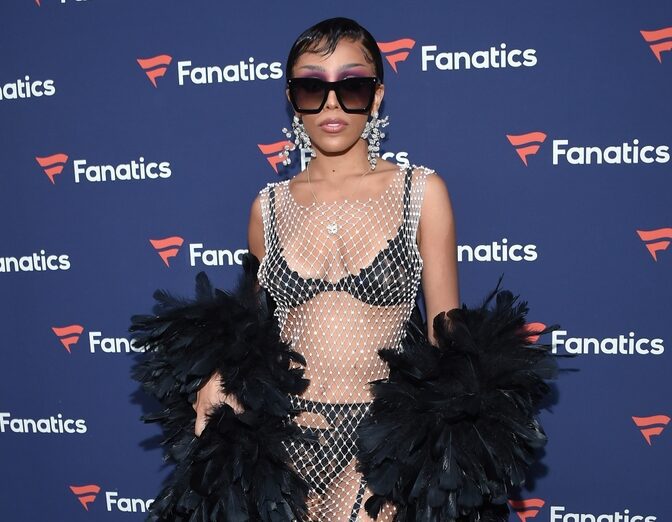 LosAngeles-Feb12DojaCatArrivesForMichael - 92.5 The Beat Doja Cat Scarlet album