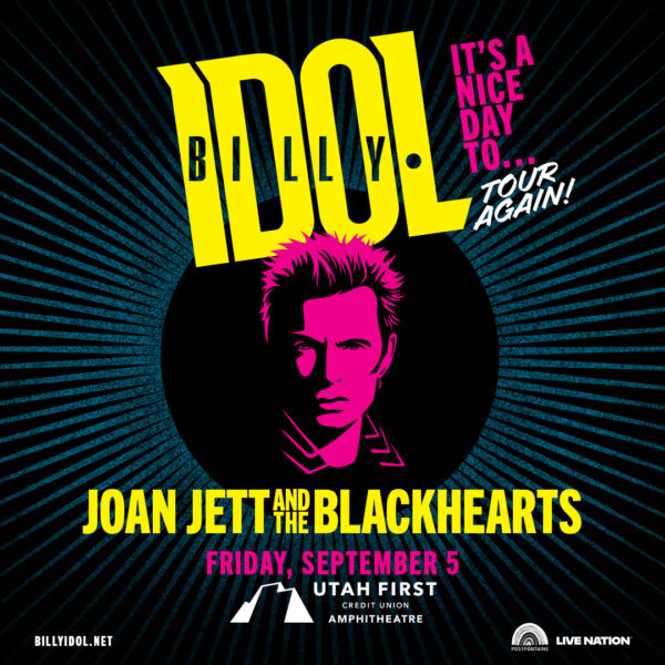 Static_Social-Instagram_1080x1080_Billy_Idol_2025_Regional_UtahFirstCreditUnionAmphitheatre_0905 - 92.5 The Beat